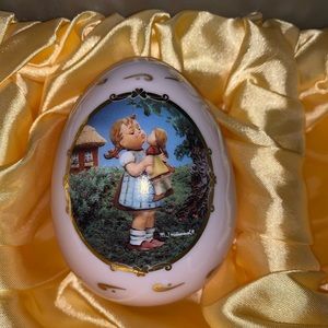MJ Hummel Porcelain Egg